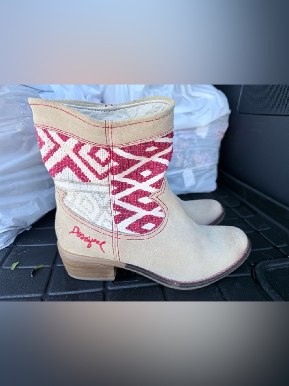 Desigual Short Western Boot